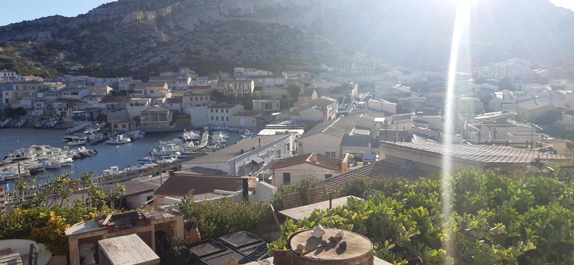 Cabanon Vue Mer Et Calanques Les Goudes Marseille Exterior photo
